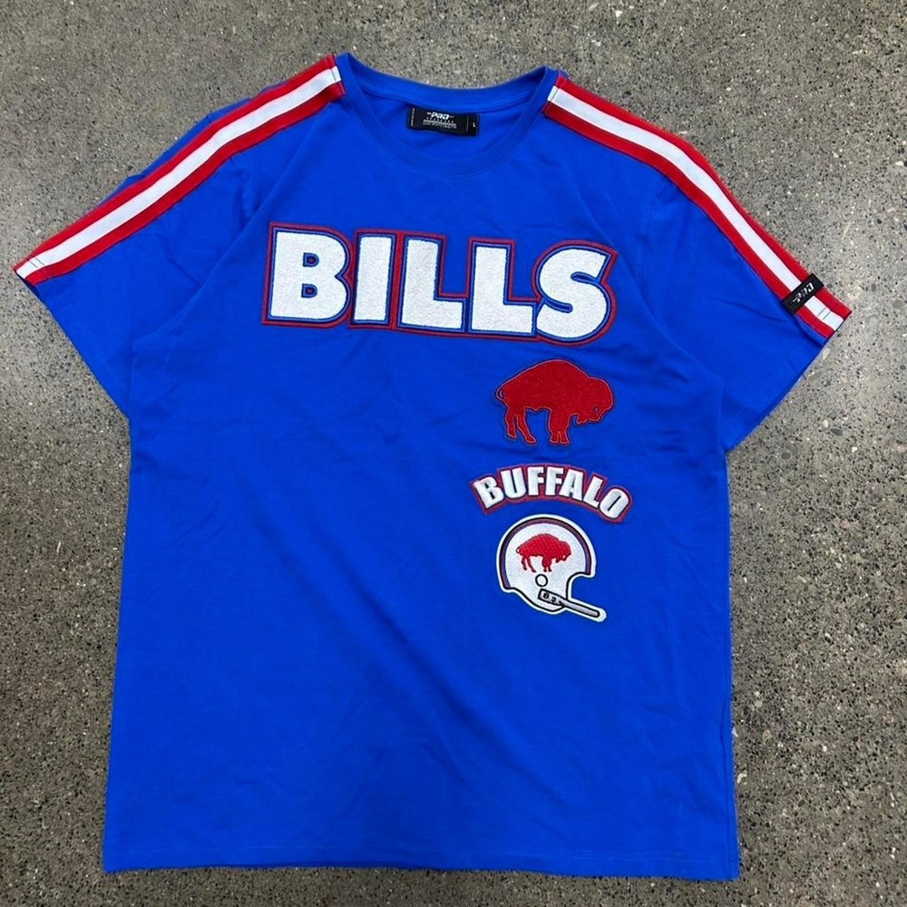 Vintage Pro 1 Buffalo Bills NFL Embroidered T-Shirt (Size L)